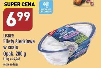 ALDI Śledź atlantycki w sosie czosnkowym lisner oferta