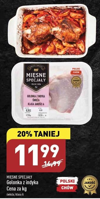 ALDI Golonka z indyka mięsne specjały zawsze świeże (aldi) oferta