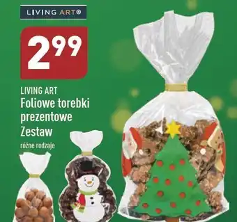 ALDI Foliowe torebki na prezenty living art oferta