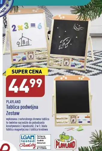 ALDI Tablica ścienna playland oferta