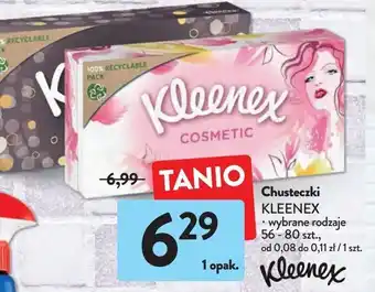 Intermarche Chusteczki kosmetyczne kleenex wedges oferta