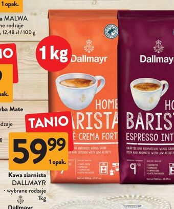 Kawa dallmayr home barista caffe crema forte