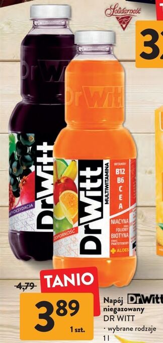 Intermarche Napój antyoksydacja czarna porzeczka z granatem dr witt premium oferta