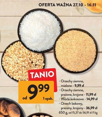 Intermarche Orzechy ziemne prażone krojone oferta