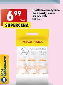 Biedronka Płatki kosmetyczne nagietek be beauty care oferta