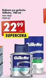 Biedronka Balsam po goleniu sensitive gillette series oferta