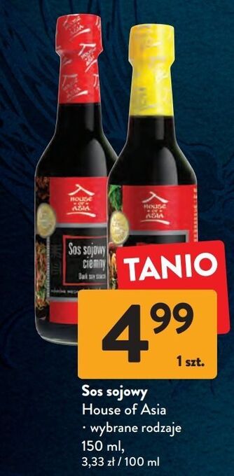 Intermarche Sos sojowy ciemny house of asia oferta