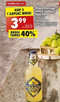 Biedronka Piwo garage hard lemonade oferta