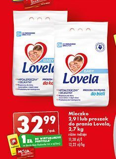 Biedronka Proszek do prania kolorów lovela baby oferta