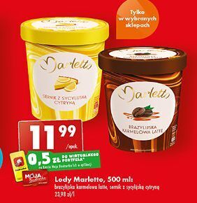 Biedronka Lody sernik z sycylijską cytryną marletto oferta