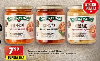 Biedronka Kurczak w potrawce z ryżem międzychód oferta