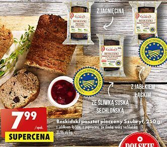 Biedronka Pasztet beskidzki ze śliwką suską sechlońską szubryt oferta