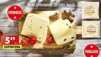 Biedronka Ser kaszebsczi z pomidorami światowid oferta