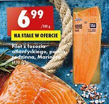 Biedronka Łosoś atlantycki świeży filet marinero oferta