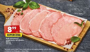 Biedronka Steki minutowe wieprzowe oferta