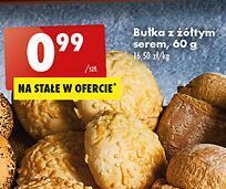 Biedronka Bułka z serem oferta
