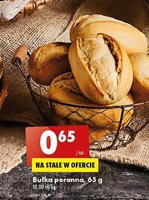 Biedronka Bułka poranna oferta