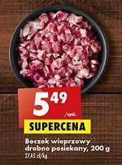 Biedronka Boczek wieprzowy drobno posiekany oferta