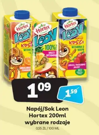 Delfin Napój/sok Leon Hortex 200ml oferta