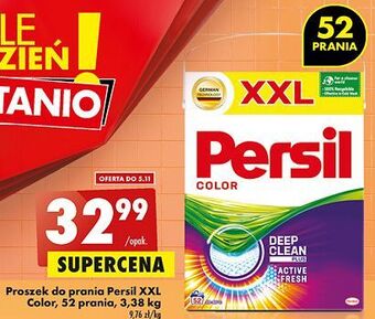 Biedronka Proszek do prania deep clean persil color oferta