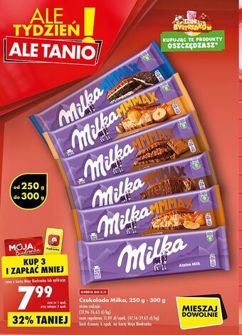 Biedronka Czekolada toffee wholenut milka mmmax oferta