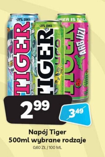 Delfin Napój Tiger 500ml oferta