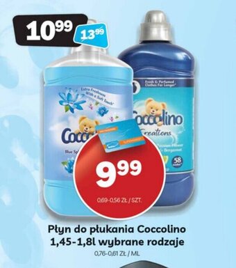 Delfin Płyn do płukania Coccolino 1,45-1,8l oferta