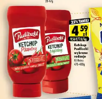 Premium Nasz Sklep Ketchup Pudliszki 470-480g oferta