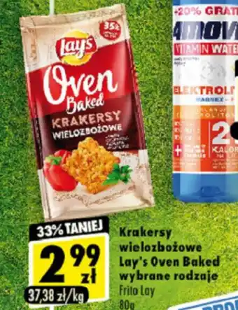 Premium Nasz Sklep Krakersy wielozbożowe Lay's Oven Baked 80g oferta