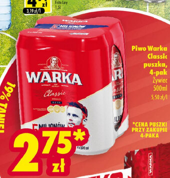 Premium Nasz Sklep Piwo Warka Classic 500ml oferta