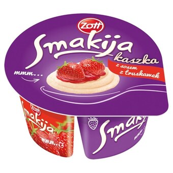 Auchan Zott smakija kaszka truskawkowa 130 g oferta