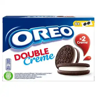 Arhelan Oreo double ciastka kakaowe z nadzieniem o smaku waniliowym 170 g (12 sztuk) oferta