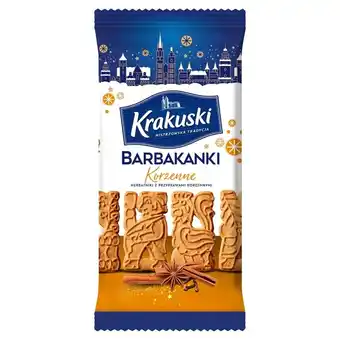 Społem Krakuski barbakanki herbatniki z przyprawami korzennymi 200 g oferta