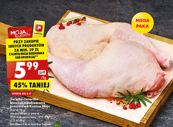 Biedronka Ćwiartka z kurczaka kraina mięs oferta