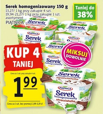Prim Market Piątnica serek homogenizowany 150g oferta