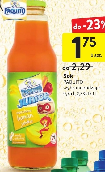 Intermarche Sok paquito oferta