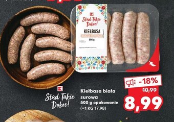 Kaufland Kiełbasa biała stąd takie dobre oferta