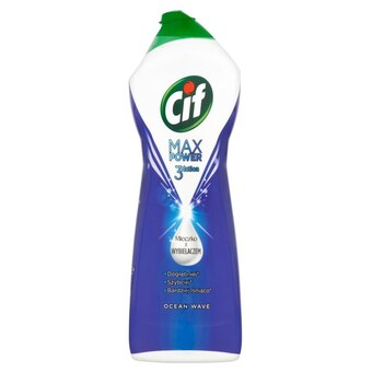 Kaufland Cif max power ocean wave mleczko z wybielaczem 1001 g oferta