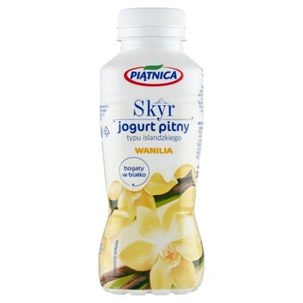 Topaz Piątnica skyr jogurt pitny typu islandzkiego wanilia 330 ml oferta