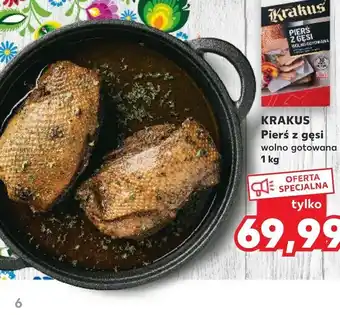 Kaufland Pierś z gęsi krakus oferta