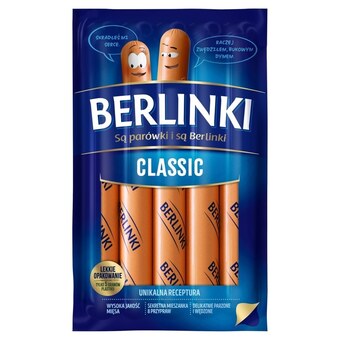 Twój Market Berlinki parówki classic 250 g oferta