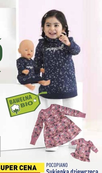 ALDI Sukienka dziewczęca pocopiano oferta