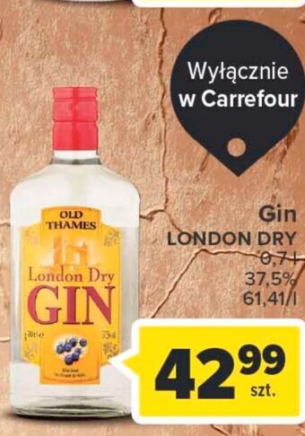 Carrefour Market Gin london dry oferta