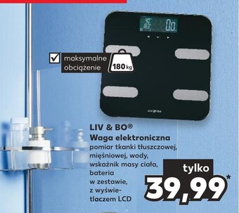 Kaufland Waga łazienkowa liv & bo oferta