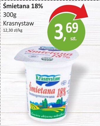 Passa Krasnystaw Śmietana 18% 300 g oferta