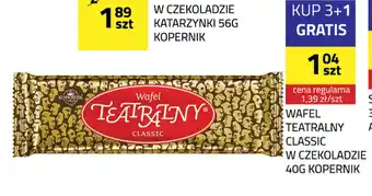 Hildebrandt Kopernik wafel teatralny classic w czekoladzie 40g oferta