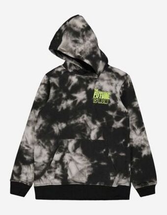 Takko Fashion Chłopcy bluza z kapturem - nadrukowany przekaz oferta