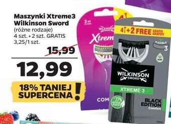Netto Maszynka do golenia wilkinson xtreme 3 sensitive comfort oferta