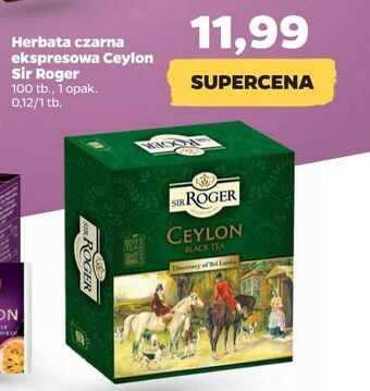 Netto Herbata ceylon sir roger oferta