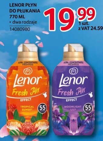 Selgros lenor płyn do płukania 770ml oferta